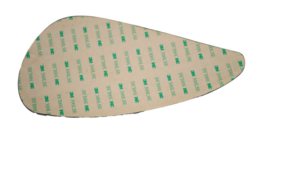 Rubber Knee Pad - Left
