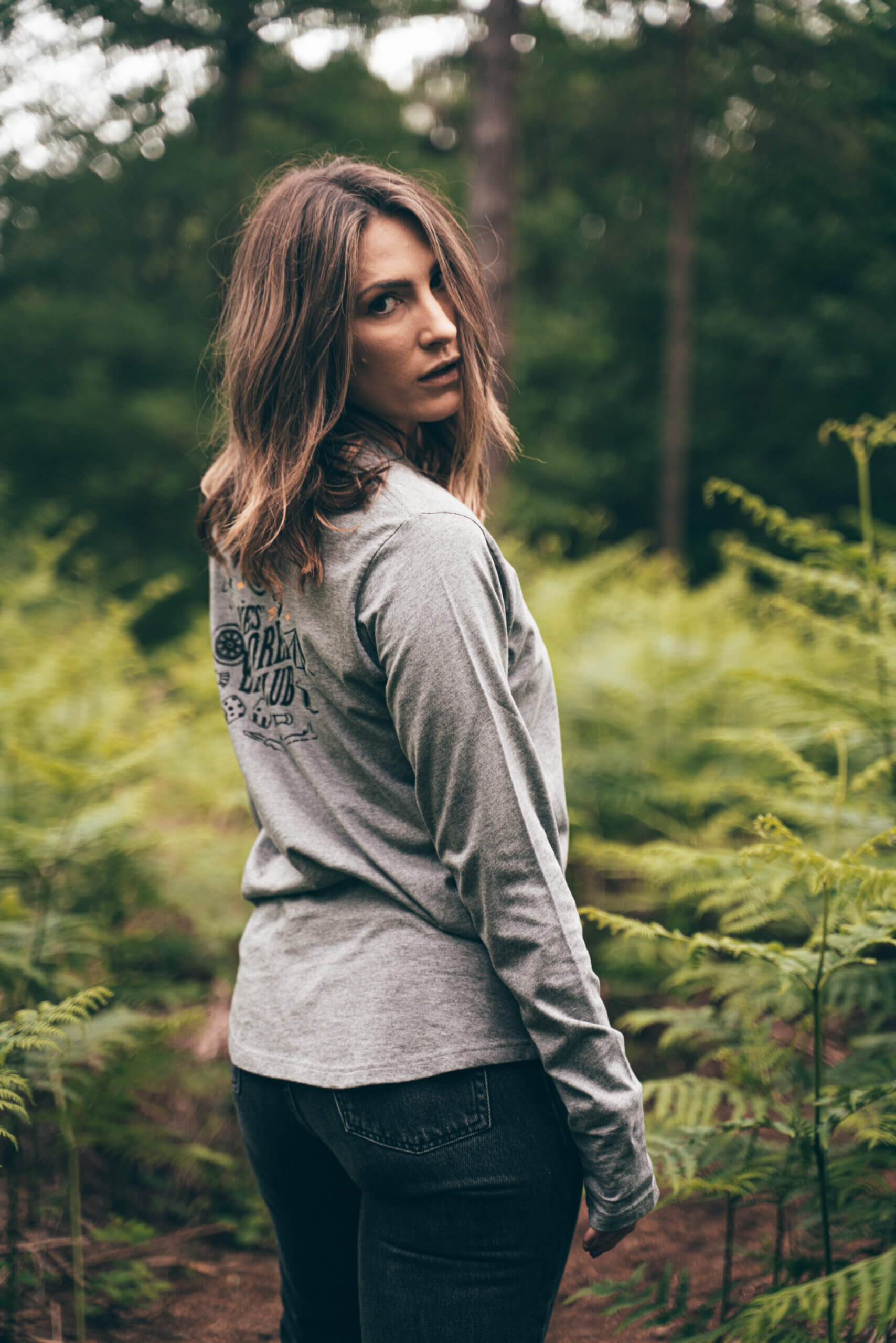 Bones Explorers L/S Tee - Grey - Image 4