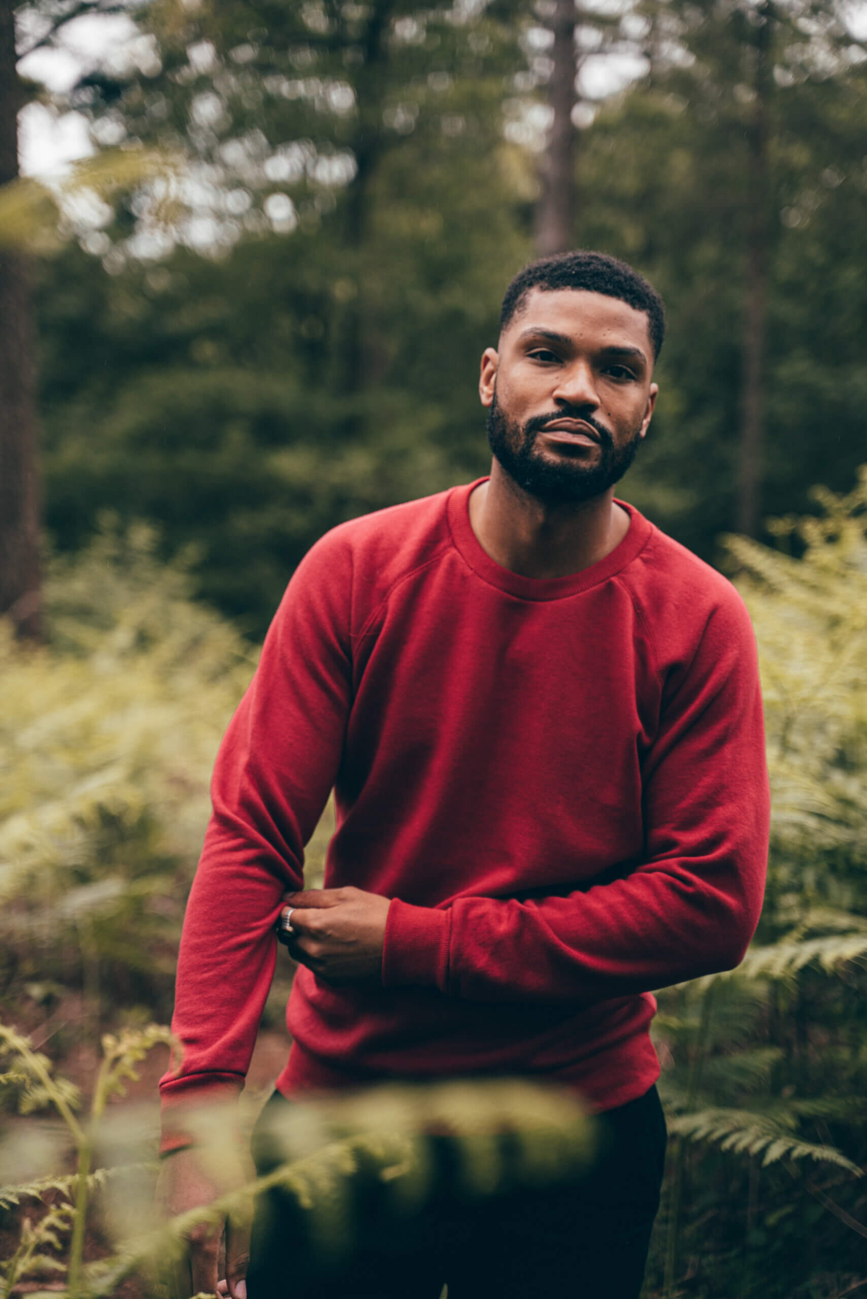 Volcano Sweatshirt - Red - Image 2