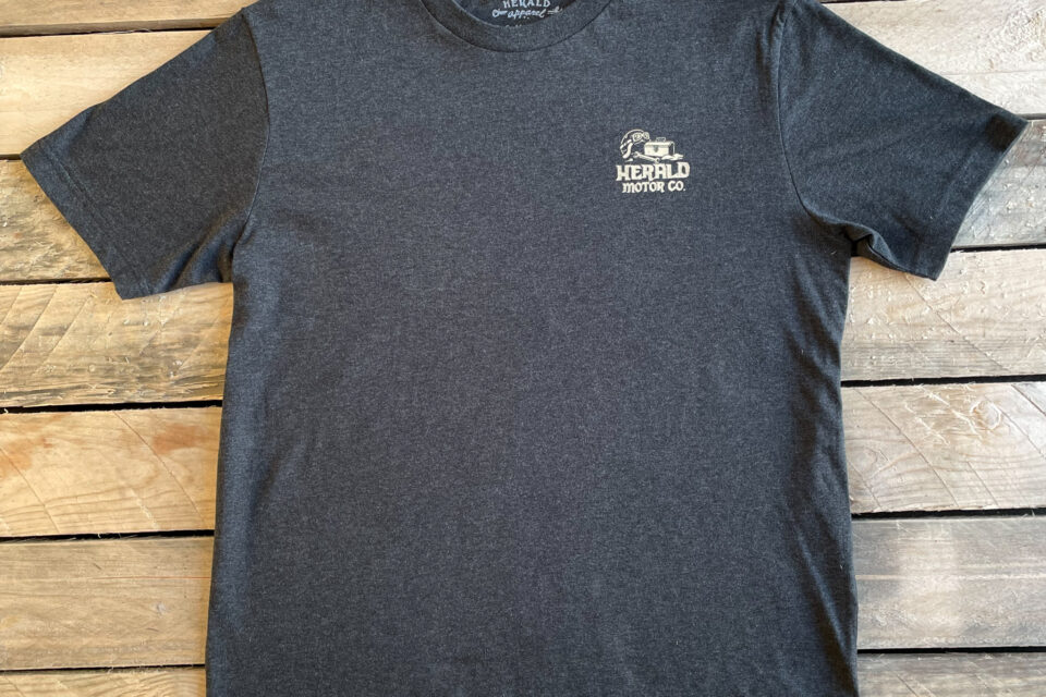 Parts & Service Tee - Dark Heather Grey - Image 2