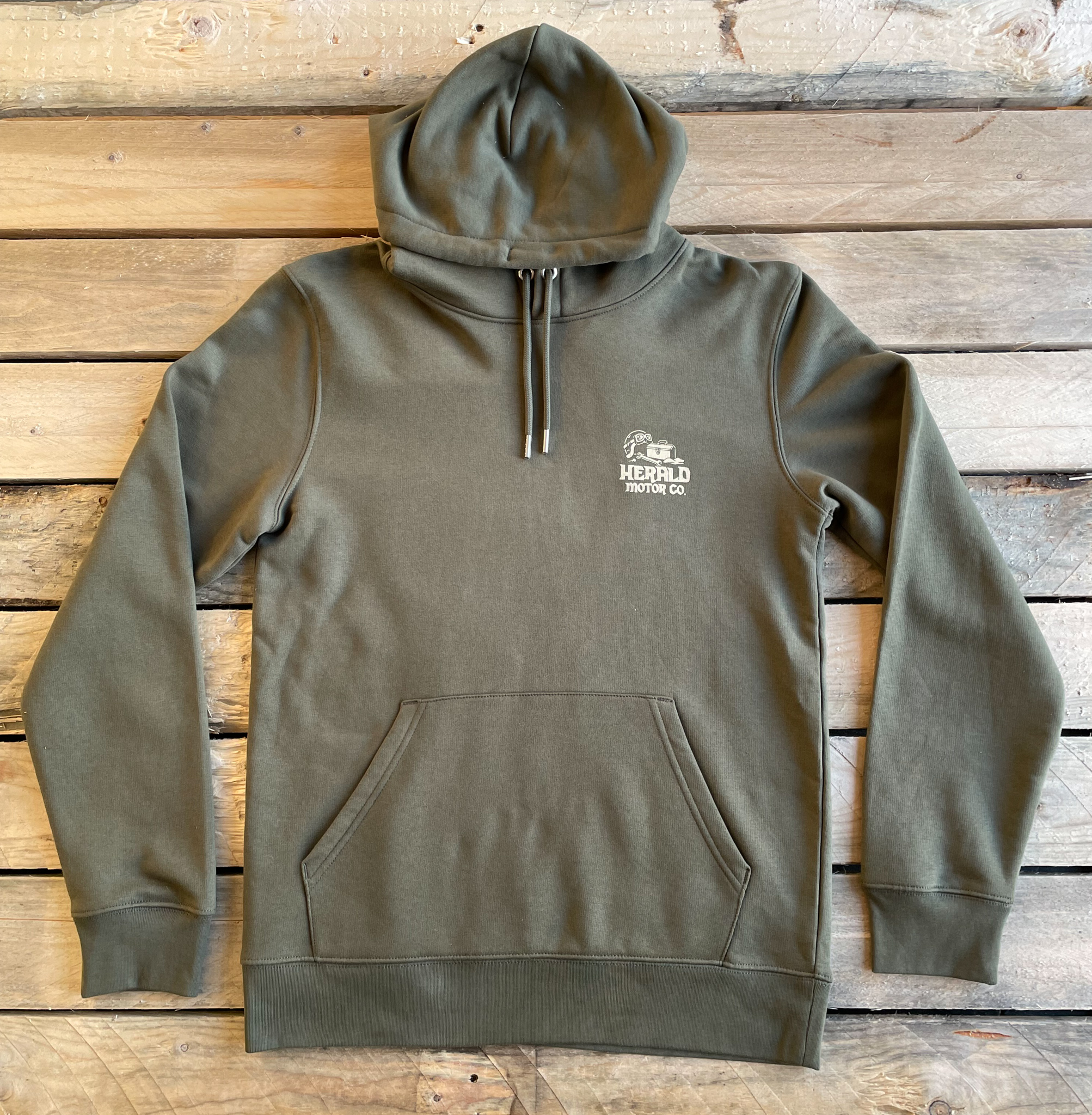 Parts & Service Hoodie - Khaki - Image 2