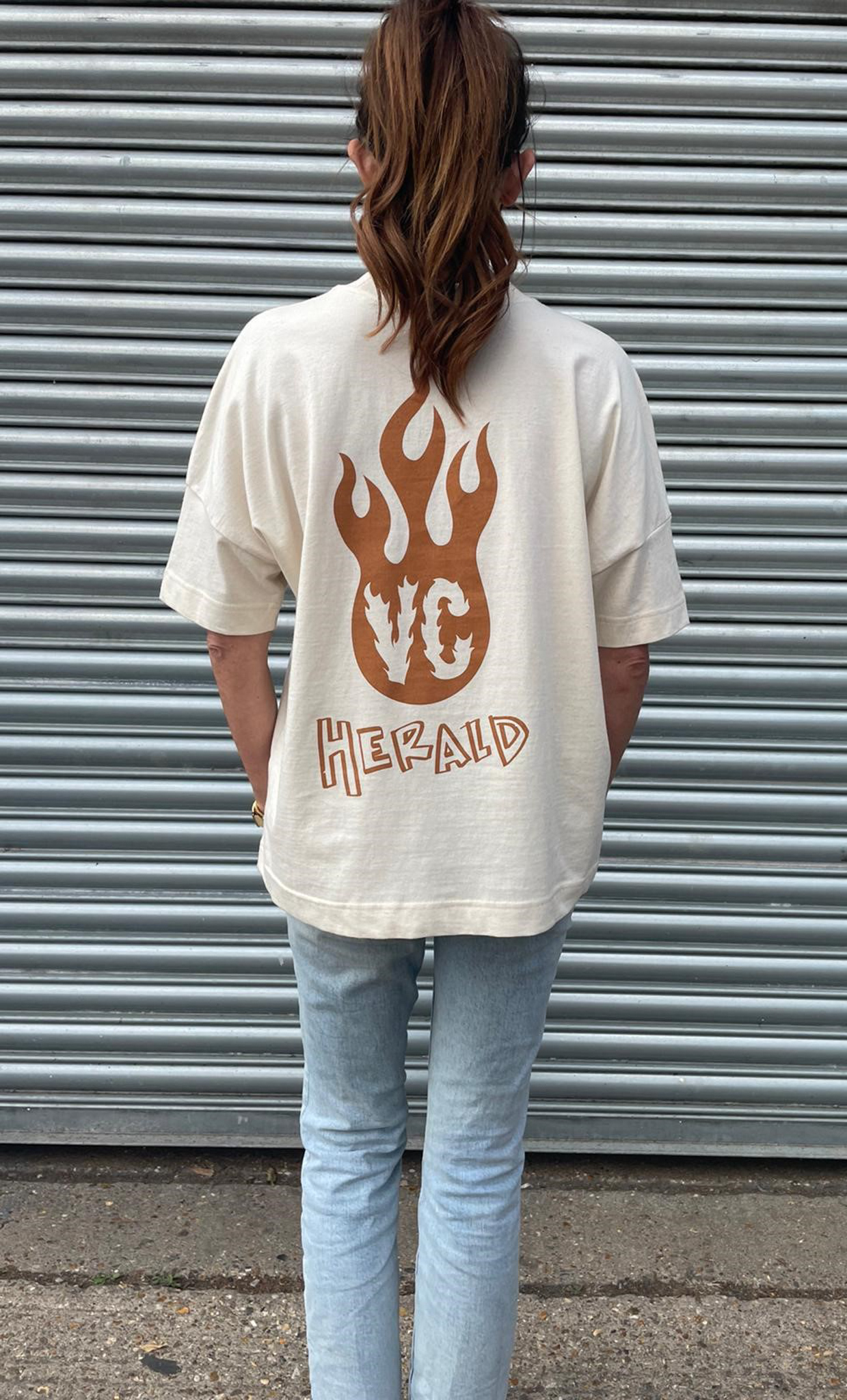 Herald x VC Tee - Natural Raw - Image 2